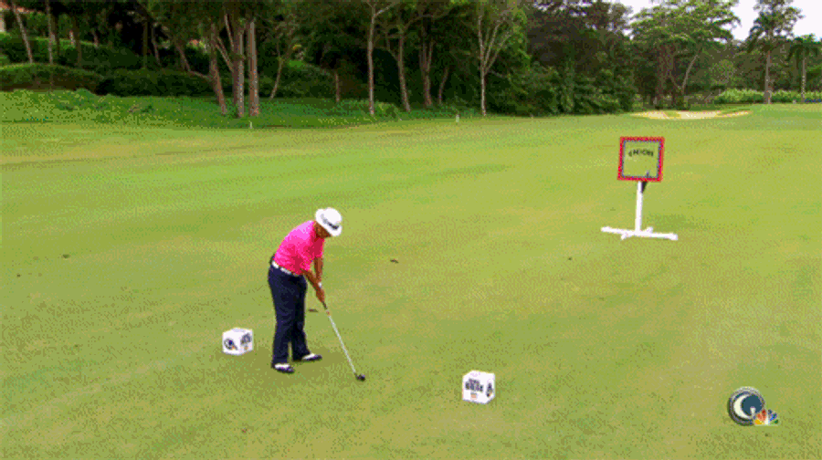 Chi Chi Rodriguez's New Trick Shot: Bouncing A Golf Ball Off His Nuts