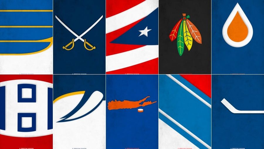 Minimalist NHL Logos Might Be Even Better Than The Real Things