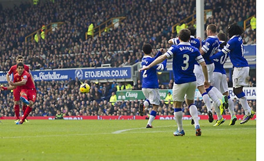 Good Morning, Soccer Fans. Enjoy This Luis Suarez Free Kick.