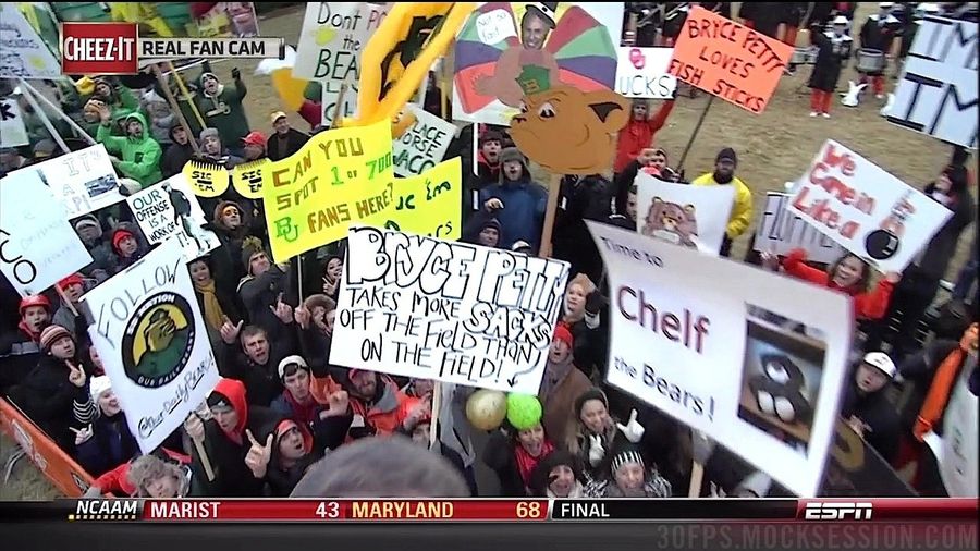 Hairy Balloon Balls: Your Baylor-OK. State <i>GameDay</i> Sign Roundup