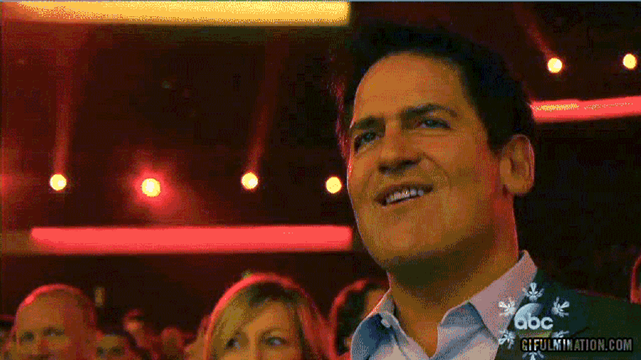 This Is Mark Cuban Enjoying Pitbull And Ke$ha At The AMAs