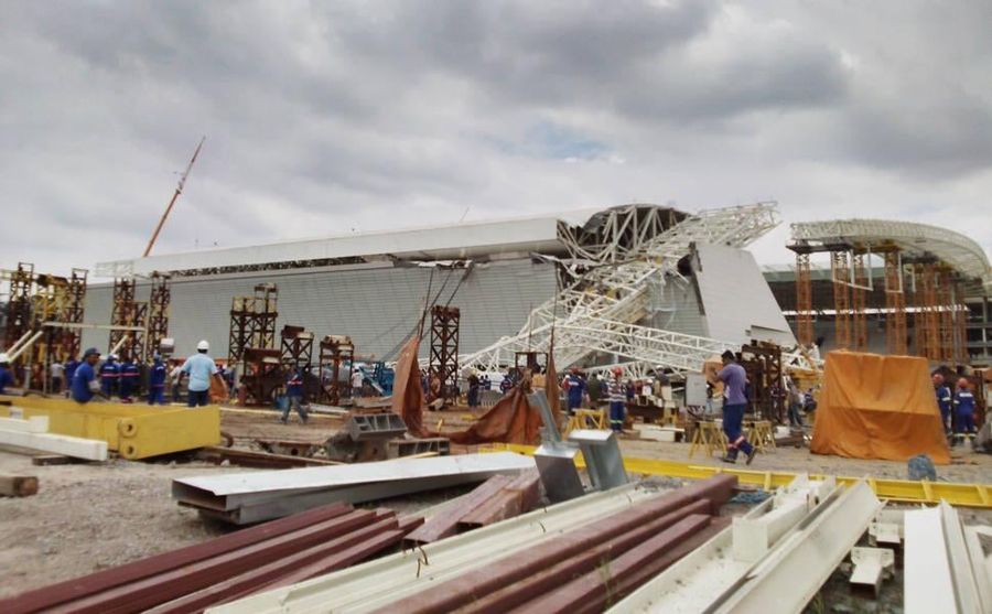 Crane Collapse At Brazil World Cup Stadium Kills 3
