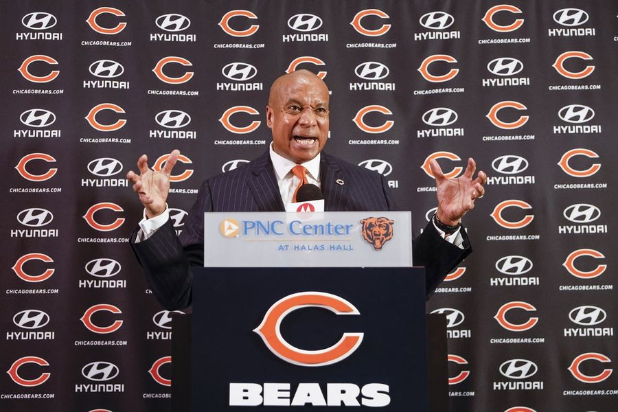 NFL: Chicago Bears Press Conference-President &amp; CEO Kevin Warren Introduction