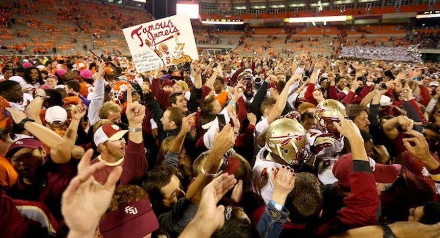Machete-Wielding Florida State Fan Threatens Florida Fans