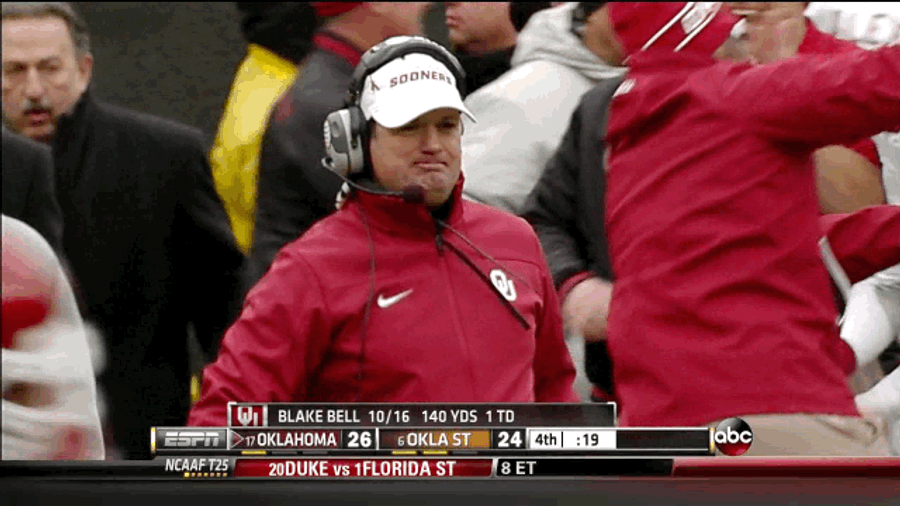 Bob Stoops Is Popeye