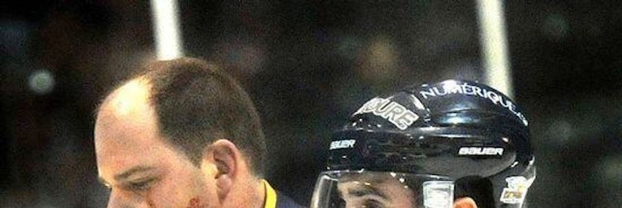 Skate To The Face Leaves Hockey Player With Horrifying Injury (NSFW)
