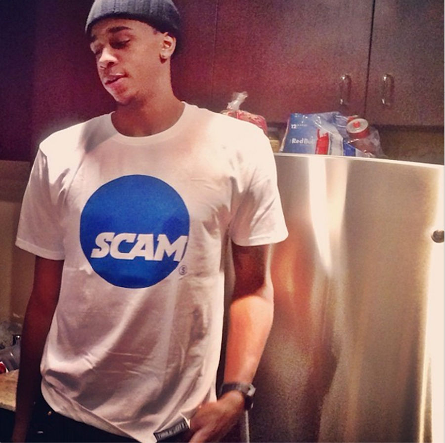 John Henson And His T-Shirt Think The NCAA Is A Scam
