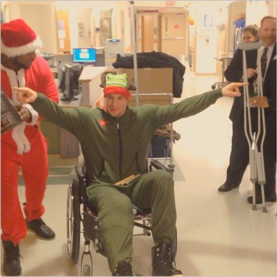 Rob Gronkowski Now Has An Elf Costume To Go With His Sad Scooter