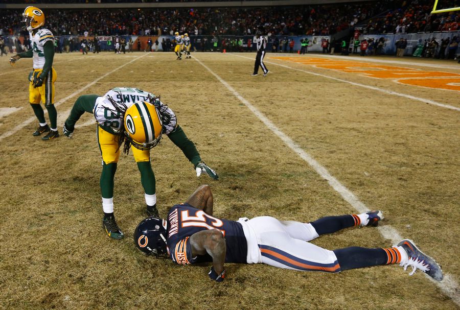 Defeated Brandon Marshall Is Defeated