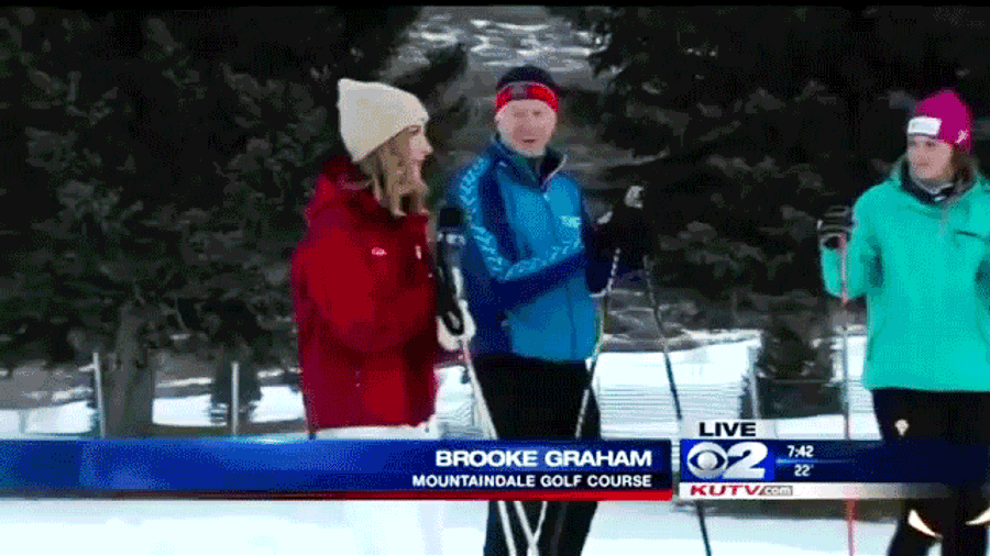 Reporter Faints During Live Segment, Still Finishes Interview
