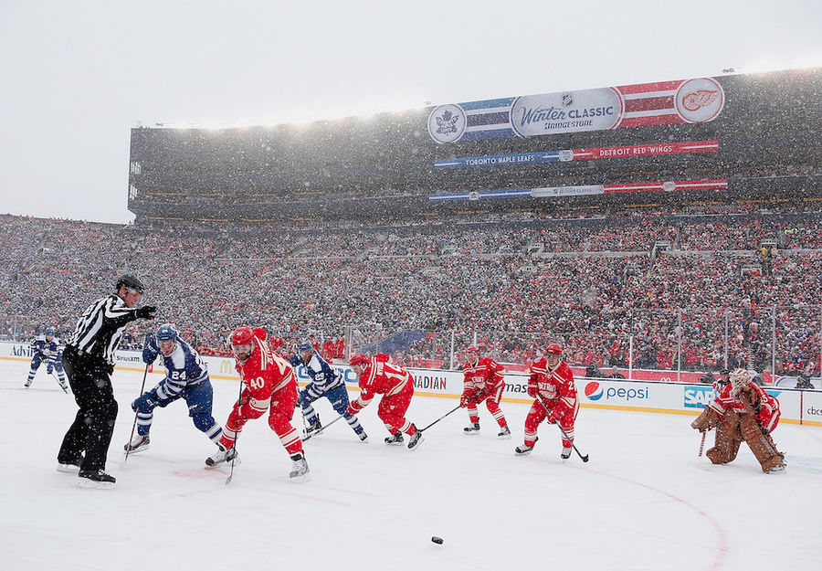 The Winter Classic Looks Awesome As Always