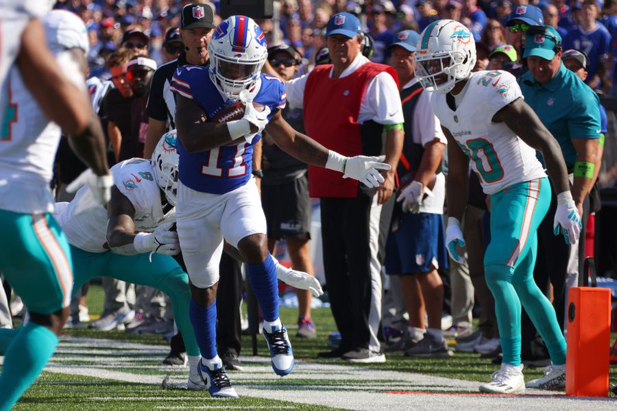 The Bills knocked the Dolphins off cloud 9 with a serious butt kicking