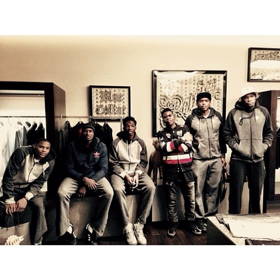 Thunder Players Meet Up; Kendrick Perkins Wonders Why He Wasn't Invited