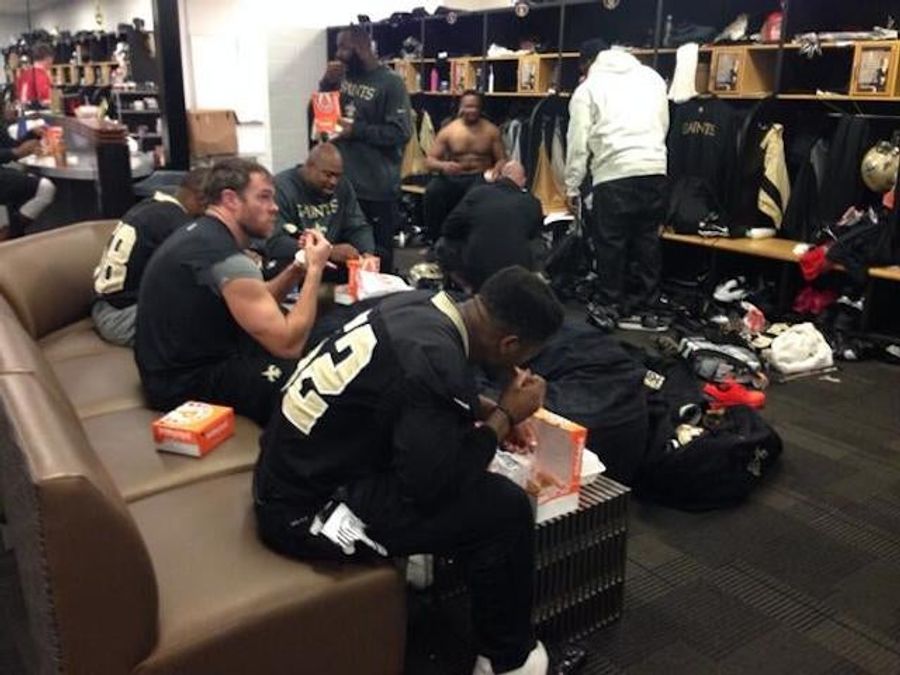 The Saints Are Eating Popeyes Again