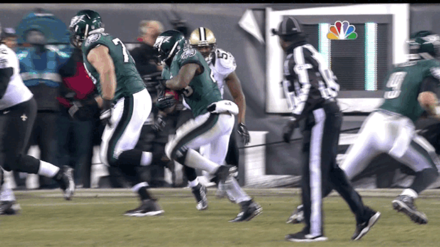 Shady McCoy Making Dudes Look Silly Out There