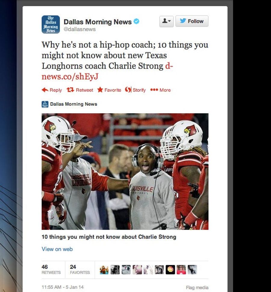 Texas Struggles To Tactfully React To Black Football Coach [UPDATE]