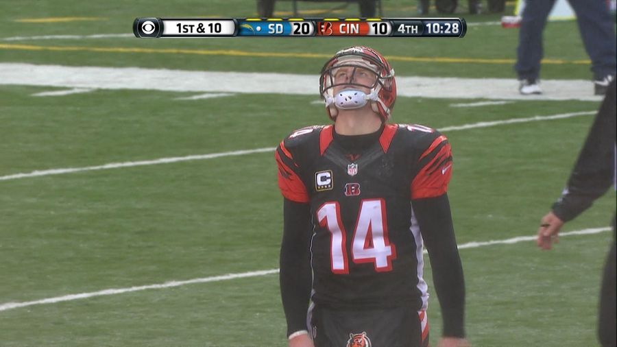 Andy Dalton Is Just Having A Bad Day