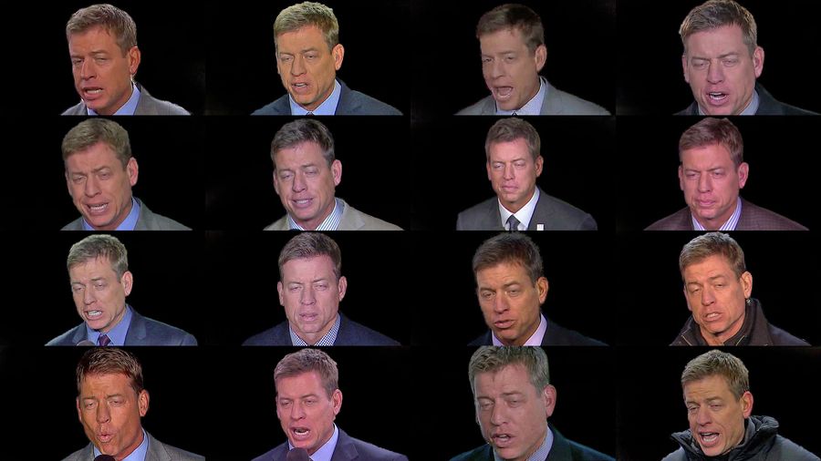 The Evolution Of Troy Aikman's Face, 2010-2014