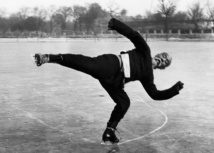 This Old Chinese Figure Skater Has Smooth Moves, Awesome Facial Hair