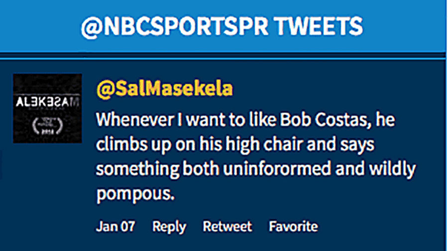 Bob Costas On New Olympic Snowboarding Events: "<em>Jackass</em> Stuff"