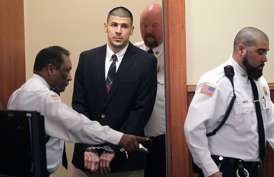 Warrant: Aaron Hernandez Circled Victims Before 2012 Drive-By Murders