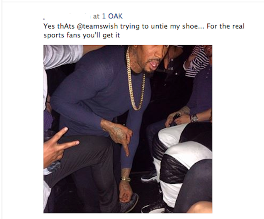 Photo Evidence That J.R. Smith Continues To Give No Fucks