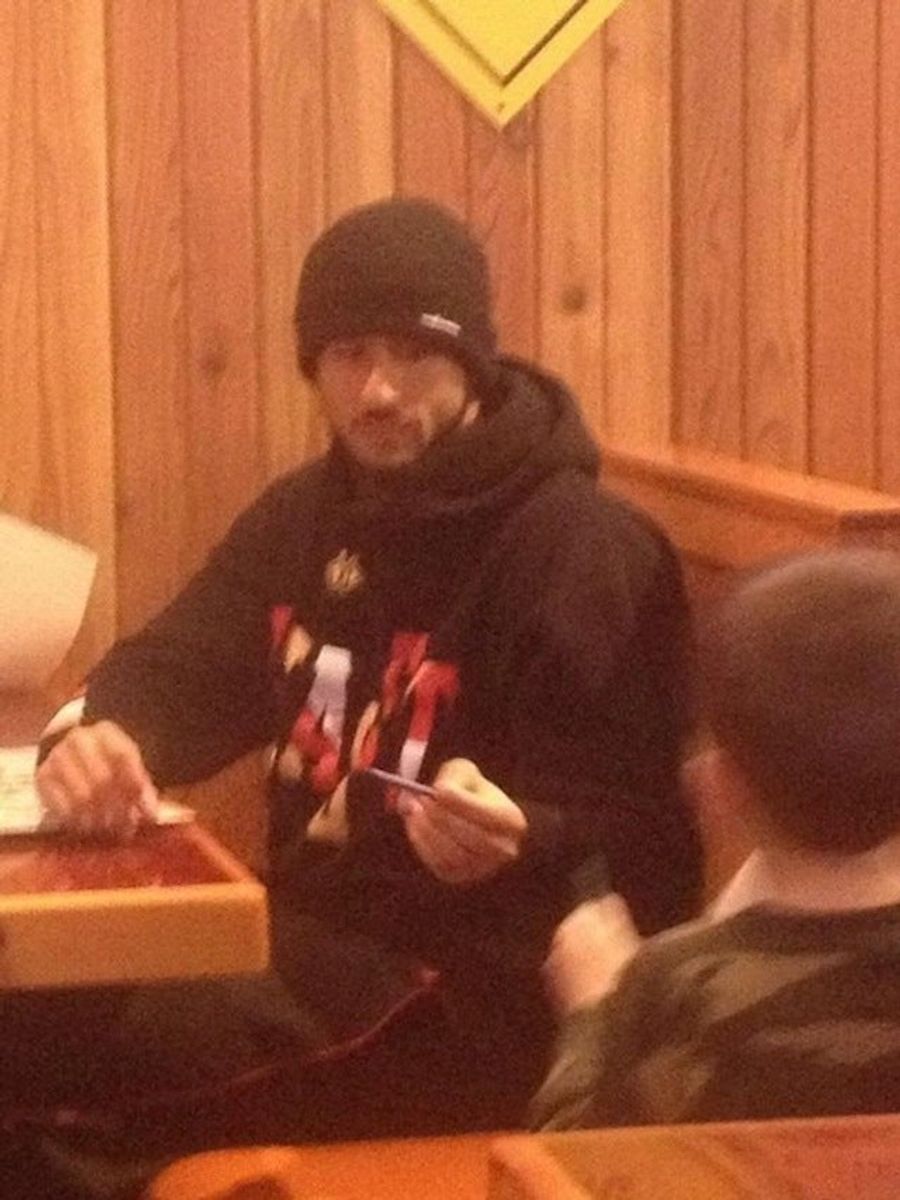 Colin Kaepernick At Hooters