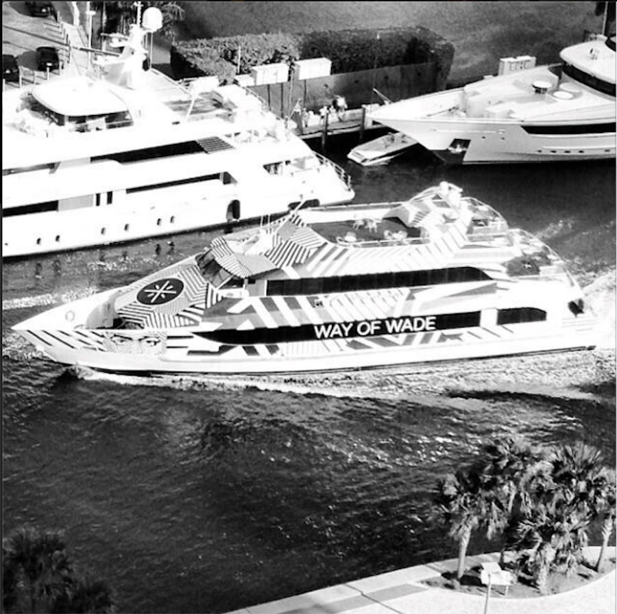 Dwyane Wade Celebrated His Birthday On A Three-Story Yacht