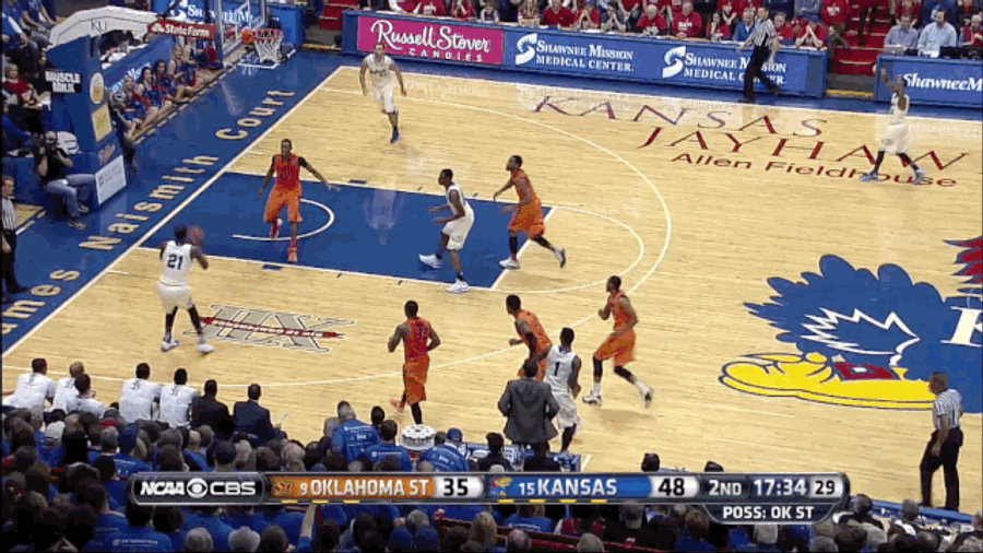 Joel Embiid Can Start An Alley-Oop, Too