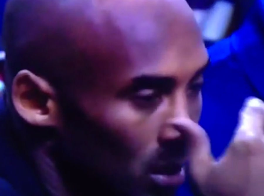 All Kobe Can Do Is Shake His Damn Head At The Lakers