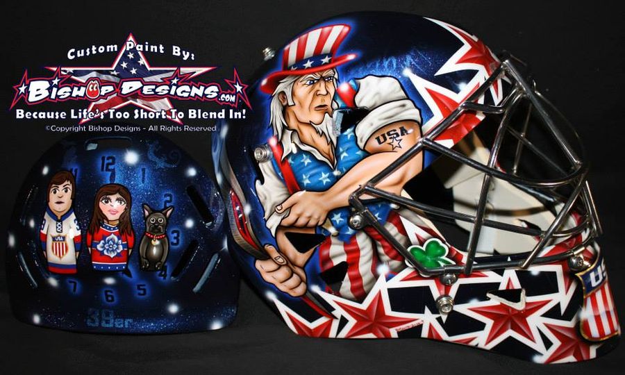 Ryan Miller's Olympic Mask Unveiled