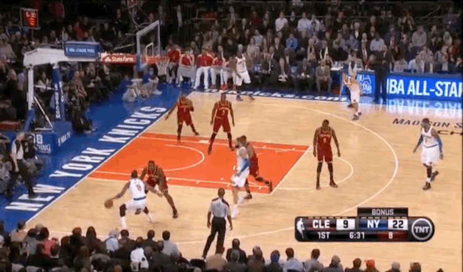 J.R. Smith Torches Anthony Bennett For Nasty Dunk