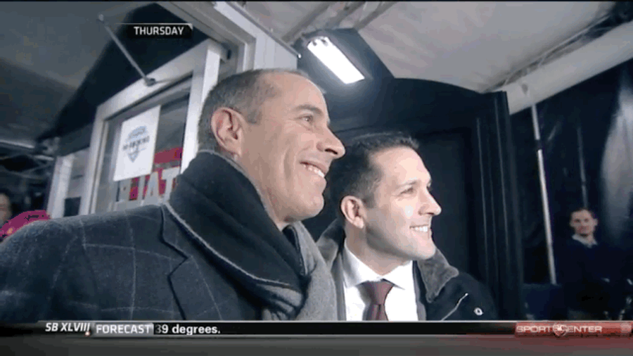 Jerry Seinfeld Leaves Adam Schefter Hanging