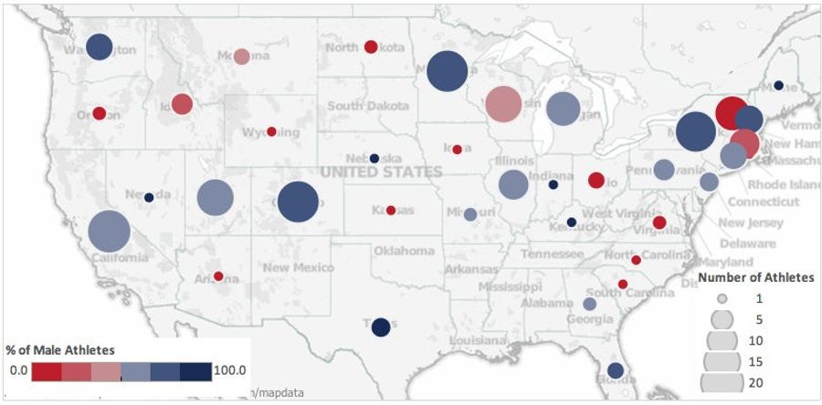 Where Do Our Winter Olympians Come From?