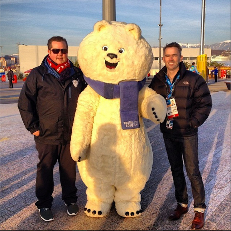 Meet Nightmare Bear, The Olympic Bear Mascot