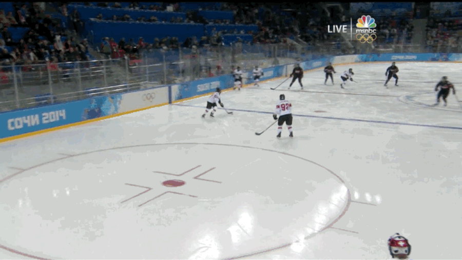 Swiss Hot Dog Creates Short-Handed Goal