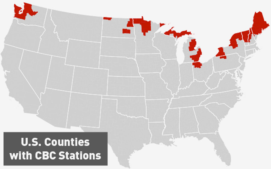 Map: Where In America Can You Watch Canada&#39;s Great Olympic Coverage?
