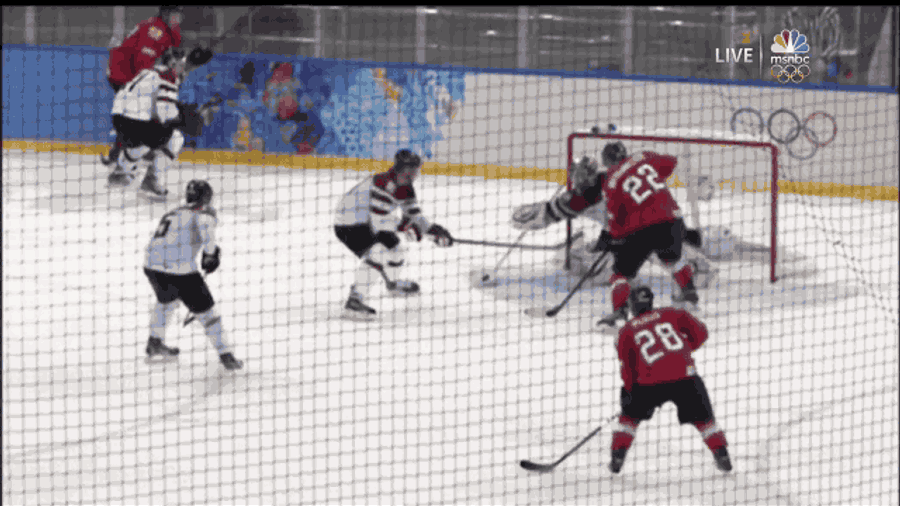 Switzerland Beats Latvia On Crazy Last-Second Deflection