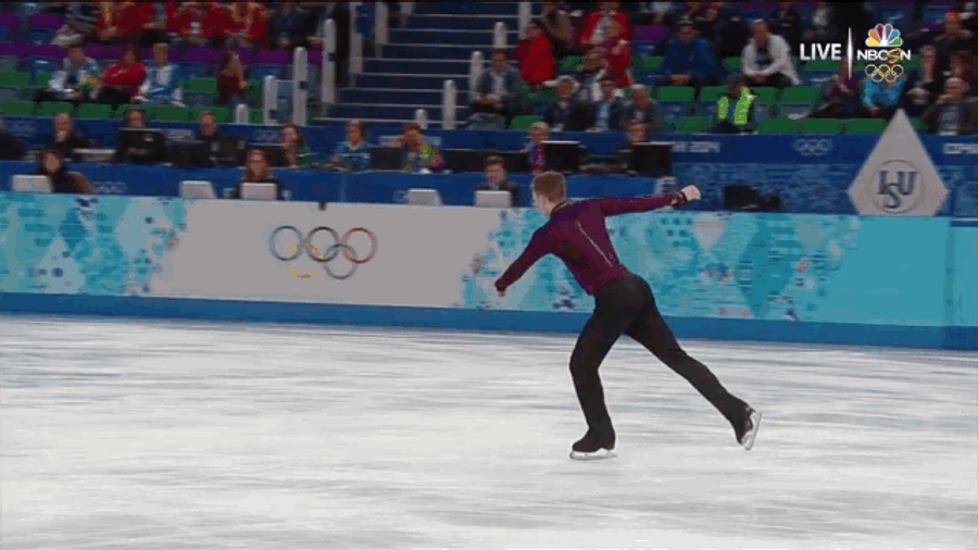 Jeremy Abbott Eats It, Gets Up, And Finishes To Huge Applause