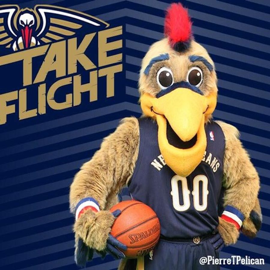 Pierre The Pelican Looks Like A Normal Mascot Now