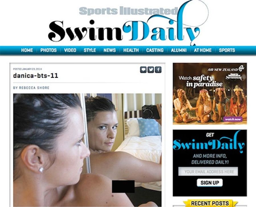 Danica Patrick&#39;s <em>SI</em> Nipple:  A Lesson In Internet Boob Etiquette [NSFW]