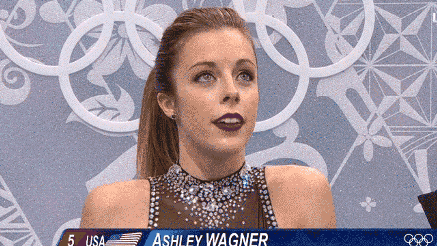 Ashley Wagner's Reactions Remain The Best