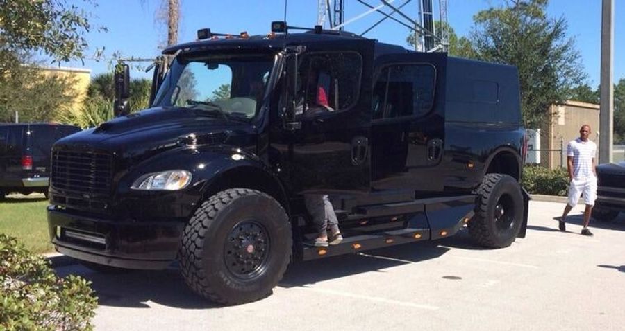 Grant Balfour Has A Big-Ass Truck