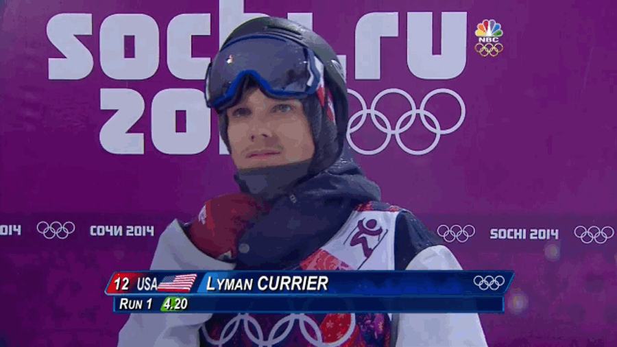 Skier Eats It, Laughs At 4.20 Score