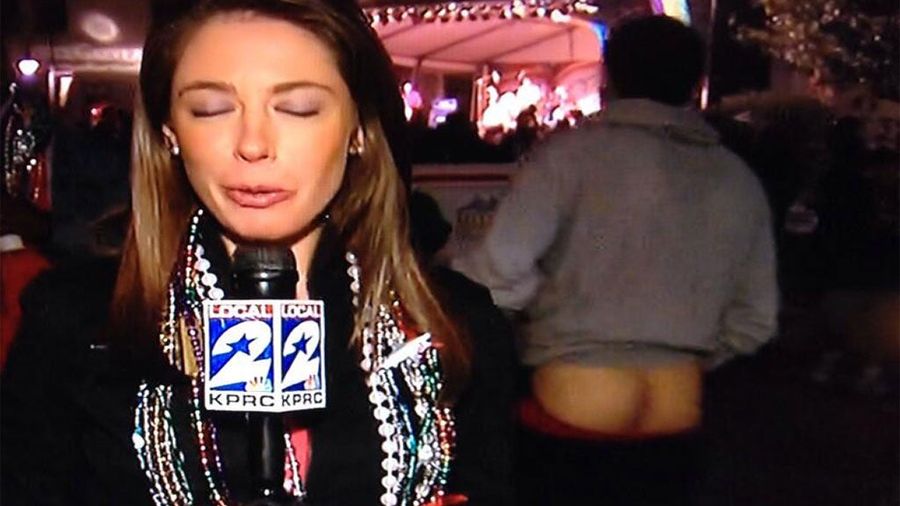 Bare Ass Illustrates Again Why Not To Broadcast Live From Mardi Gras
