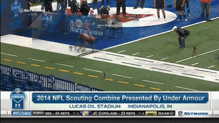 Jadeveon Clowney's 40-Yard Dash Run Was Ridiculous