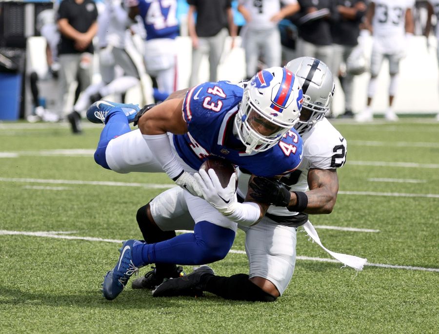 Bills LB Terrel Bernard (quad) out vs. Patriots