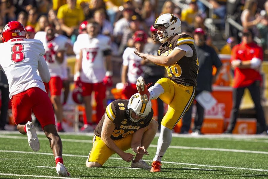 NCAA Football: New Mexico at Wyoming