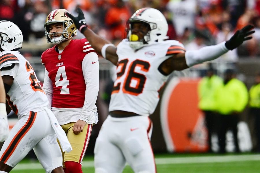 NFL: San Francisco 49ers at Cleveland Browns