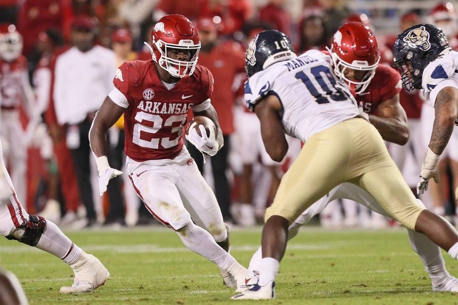 Former Arkansas RB Isaiah Augustave transfers to Colorado